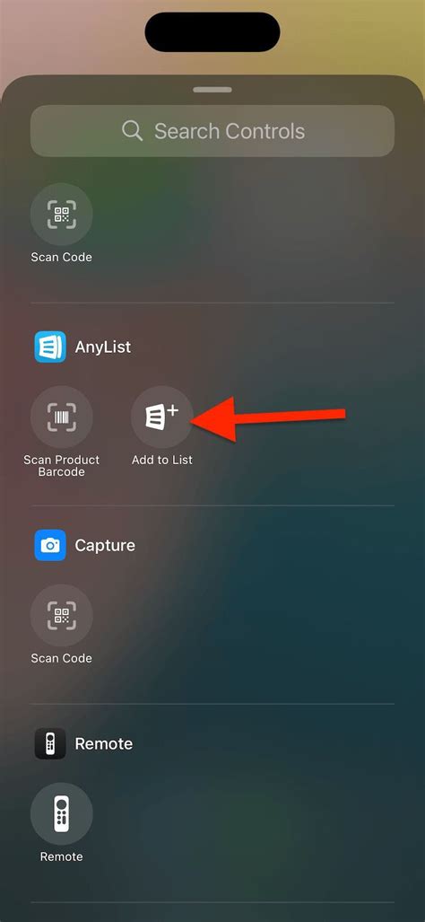 how to add widgets to control center