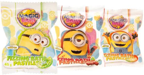 Minions Bath Fizzing Pastile Nyp Tieji Vonios Burbulai Notino Lt