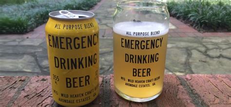 Wild Heaven Craft Beers Emergency Drinking Beer
