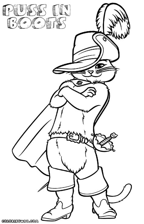 Puss In Boots Drawing At Getdrawings Free Download