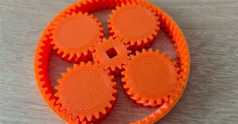 Herringbone Helical Gear By Mateusz Wałęza Download Free Stl Model
