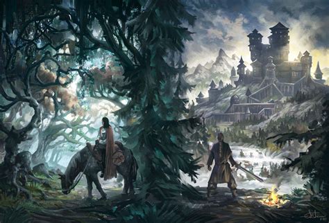 Fantasy Book Cover Illustration By Eriktaberman On Deviantart