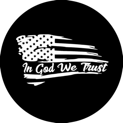 Buy The In God We Trust Tire Cover Tire