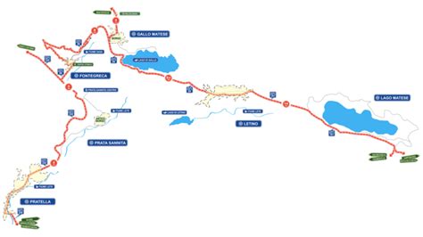 Itinerario Acque Matese Mappa Compressor Guida Turistica Del Matese