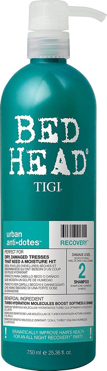 Tigi Bed Head Urban Anti Dotes Recovery Shampoo Damage Level 2 25 36