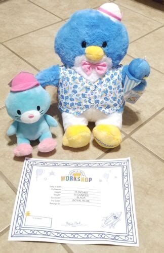 Build A Bear Sanrio Tuxedo Sam Ice Cream Outfit With Chip Buddy Bundle Ebay