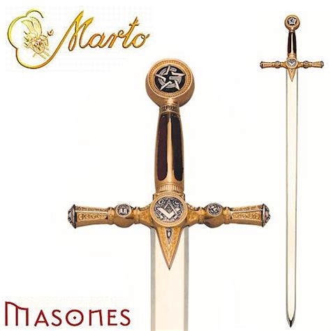 Templar Swords Masonic Sword Gold