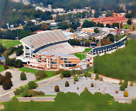 Death Valley - Clemson Memorial Stadium by Randall Faulkner - Photo ...
