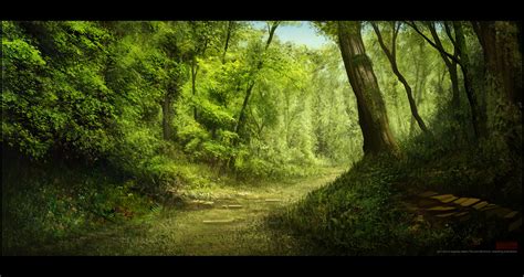 Mark Molnar - Sketchblog of Concept Art and Illustration Works: Forest ...