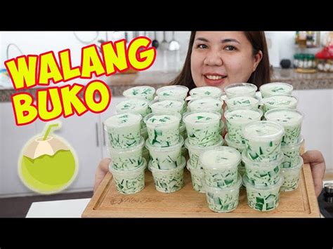 Buko Pandan Gulaman From Nina Bacani Recipe On