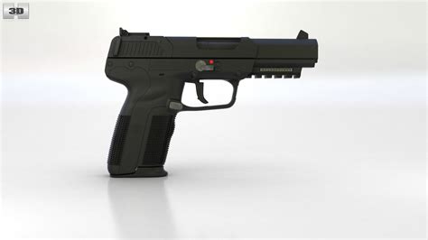 360 View Of Fn Five Seven 3d Model 3dmodels Store