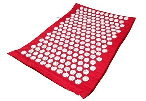 Купить Массажный коврик (аппликатор Кузнецова) Релакс 55*40 см Красный ...