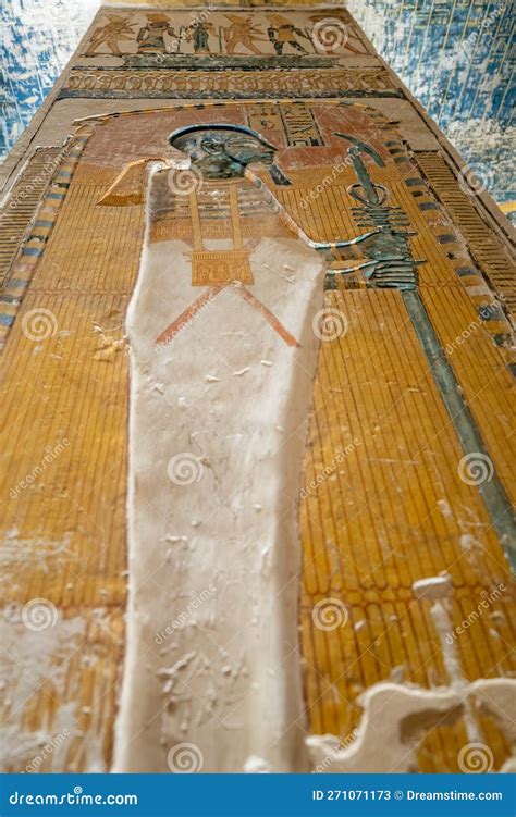Decoration In Tomb Of Ramses Editorial Stock Photo Image Of Education