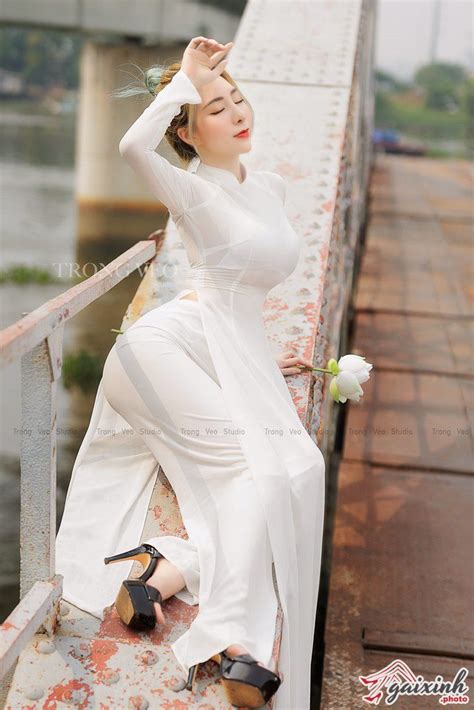 FULL Ảnh Hot Girl Áo Dài Trắng Mỏng Khêu Gợi Sexy Flickr