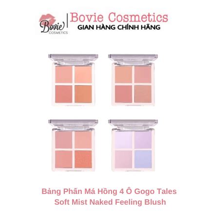 B Ng Ph N M H Ng Gogo Tales Soft Mist Naked Feeling Blush Shopee Vi T Nam
