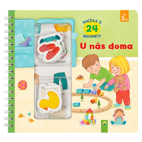 Kniha pro děti s magnety levně | Kupi.cz