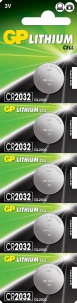 Батарейка GP CR2032 Lithium - 5 шт. - купить с доставкой по выгодным ...