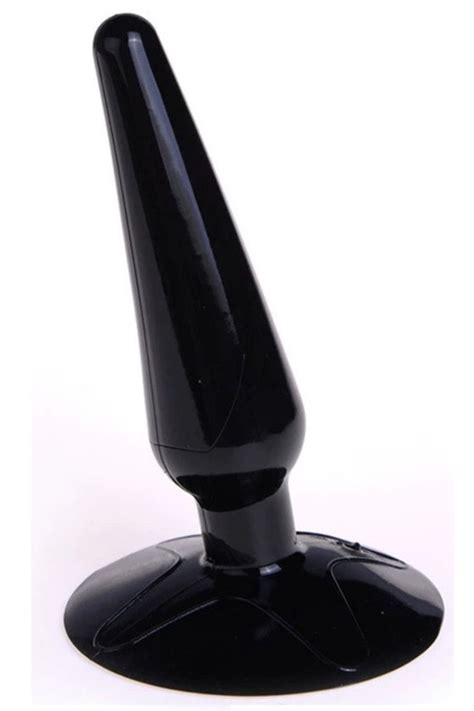 Lolita Shop Anal Vajinal Alıştırıcı Genişletici Açıcı Yumuşak Jel Dokuda Vantuzlu Anal Plug Ve