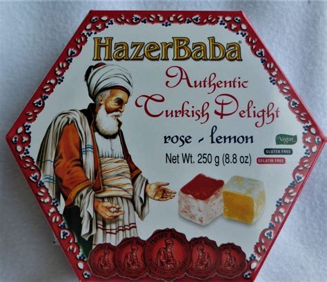 Hazer Baba Rose Lemon Turkish Delight 250g Thinkfink Co Uk