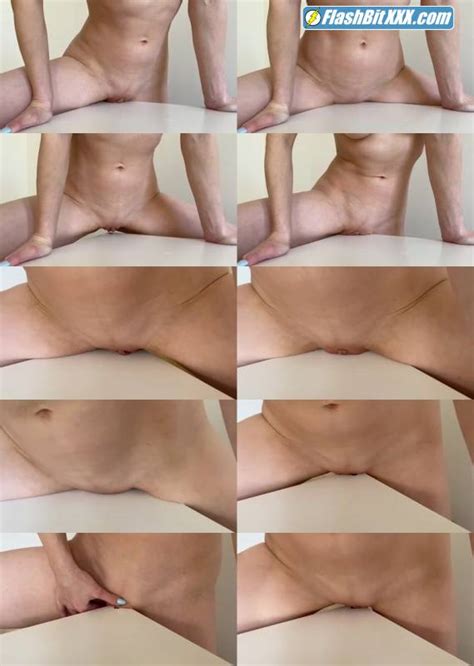 Rubbing Pussy Against The Table Corner Pussy Juice Juice Made It Slimy Humping Corner Orgasm