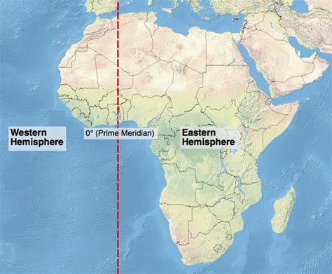 Which Continent Lies In All Four Hemispheres Geography Realm