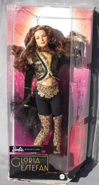 Barbie Gloria Estefan Singer Music Series 2022 Mattel Hcb85 Doll Box