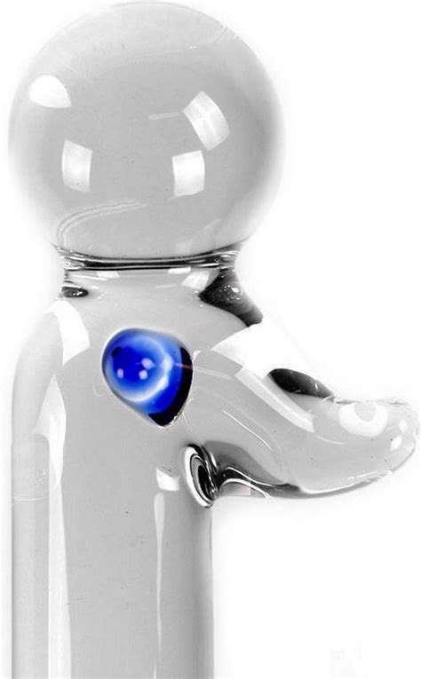 Glazen Dildo Met Eendenkop Bol