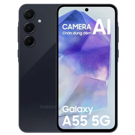 Điện thoại Samsung Galaxy A55 5G A556E (8+128G) Xanh Đen