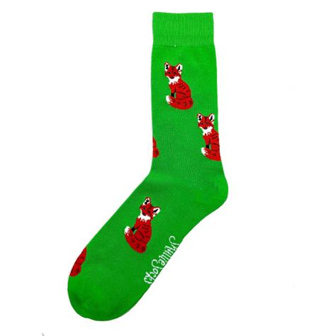green fox socks shuttlesocks