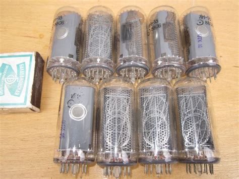 Лампа газоразрядный индикатор: ИН-18, ИН-14, ИН-12а, ИН-15а, ИН-4, ИН-1