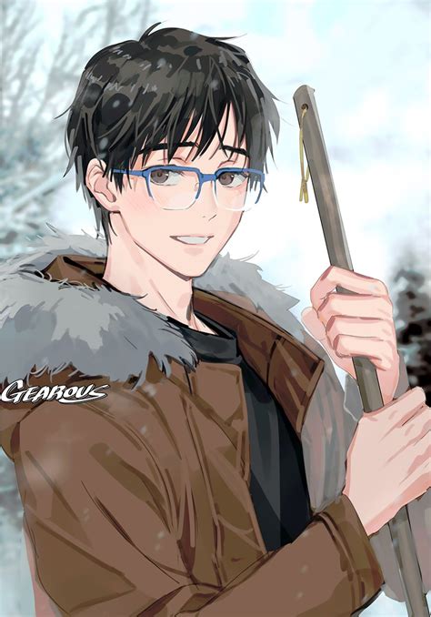 Katsuki Yuuri Yuri On Ice Drawn By Gearous Danbooru