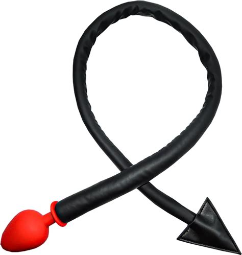 Amazon Silicone Butt Plugs With Devil Tail Cosplay Anal Plug Anal Tail Sex Toys Smooth Long