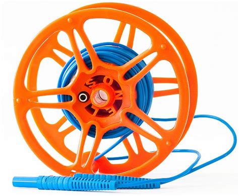 Test Lead On A Reel 15 M Blue Test Lead Accessories Sonel Sa