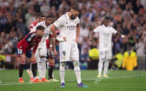 Karim Benzema Fails Penalty Kick Santiago Editorial Stock Photo Stock