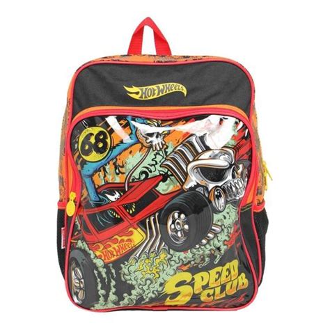 Mochila De Costas Sestini M Hot Wheels 064700 00 Material Escolar