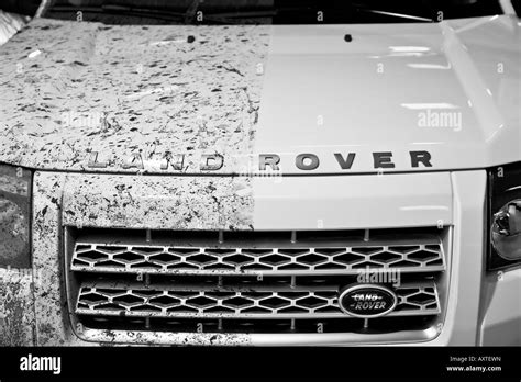 Half Clean And Half Dirty Car Stock Photo Alamy