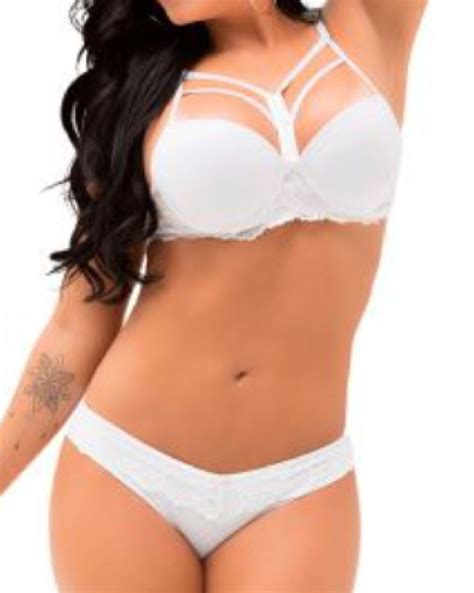 Conjunto Lingerie Suti Strappy Lingerie Feminina Nunca Usado Enjoei