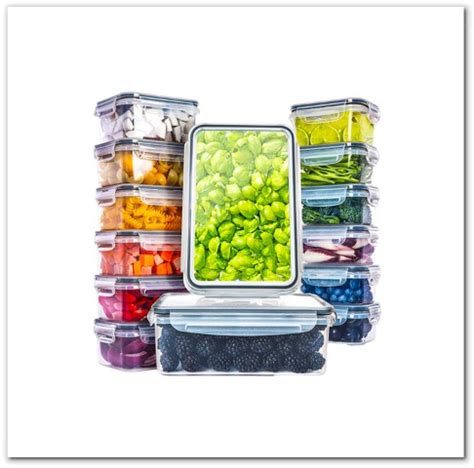 Plastic Food Storage Containers with Lids – Sprue Mart