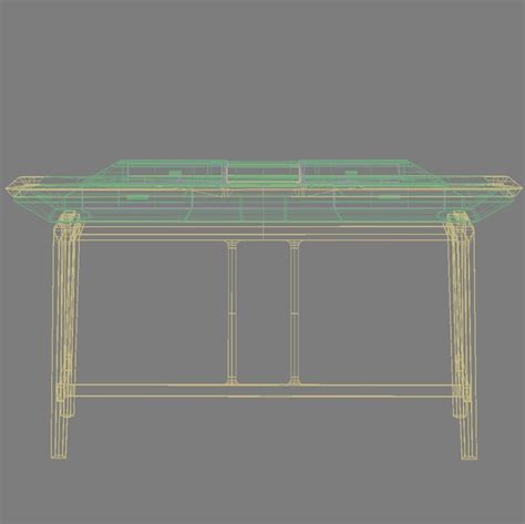 Studium Writing Desk 3d Model