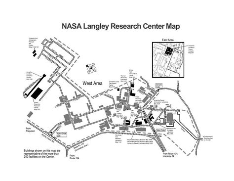 Nasa Langley Research Center Map Nasa Langley Research Centre