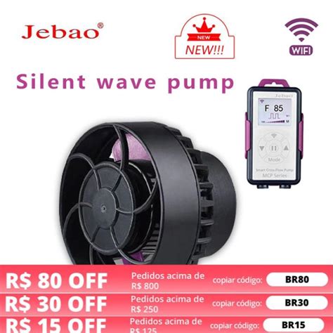 【A LOVABLE】 New Jebao Marine Aquarium Wireless Wave Maker MLW-5 MLW-10 ...