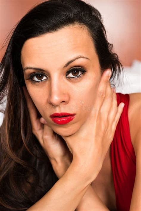 Brunette Stock Afbeelding Image Of Haar Schot Mooi 31188671