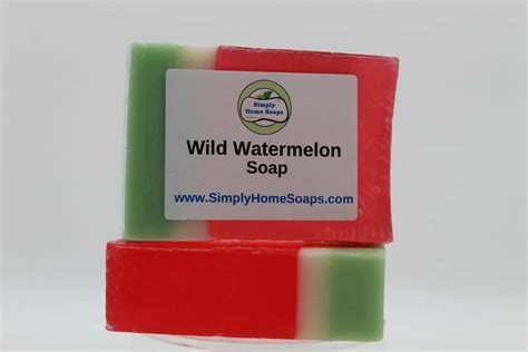 Wild Watermelon Bar Soap Simply Home Soaps