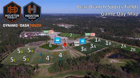 Field Map Bear Branch Htx Soccer