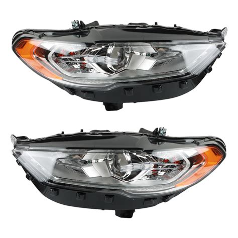 2017 2020 Ford Fusion Pair Headlight Assembly Daysyore