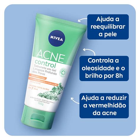 Sabonete Facial Em Gel Nivea Acne Control 150g PanVel Farmácias