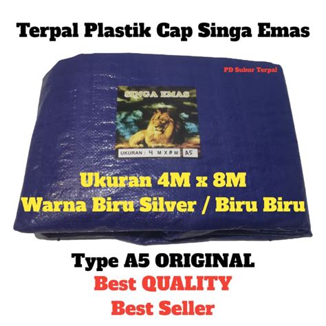 Jual Terpal Plastik Ketebalan A5 Ukuran 4x8 Meter Shopee Indonesia