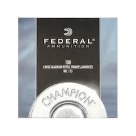 Federal Large Pistol Magnum Primers Box Of Trays Of