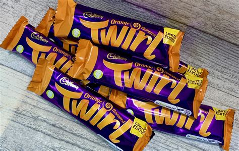 Review Orange Twirl The New Limited Edition Cadbury Twirl