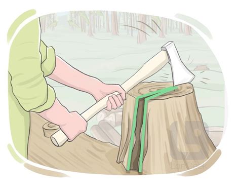 definition meaning  cleave  english picture dictionary